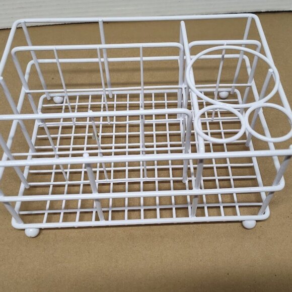 Wire Makeup Brush Holder / Hair Brush/ Hair Iron Organizer - Picture 5 of 6